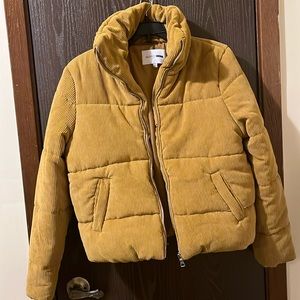 tan corduroy jacket